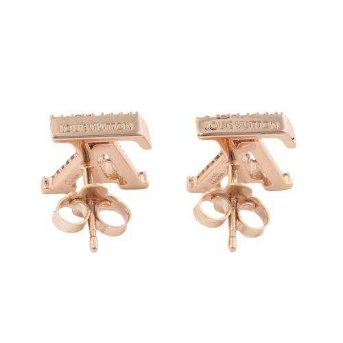 LOUIS VUITTON（ルイ・ヴィトン） ピアス・LV アイコニック ピンク