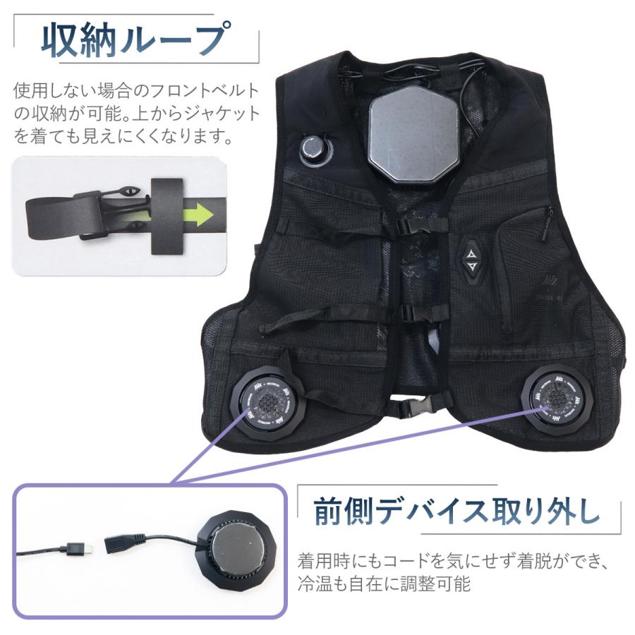 ワークマン ウィンドコア アイス×ヒーター ペルチェベスト PRO2 35580