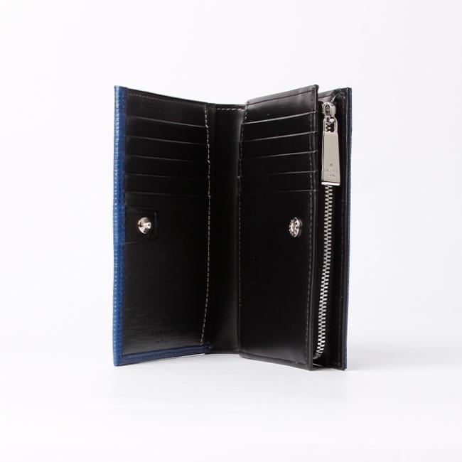 LANVIN en Bleu 最大53% 3/1まで ランバンオンブルー ランバン 財布 二