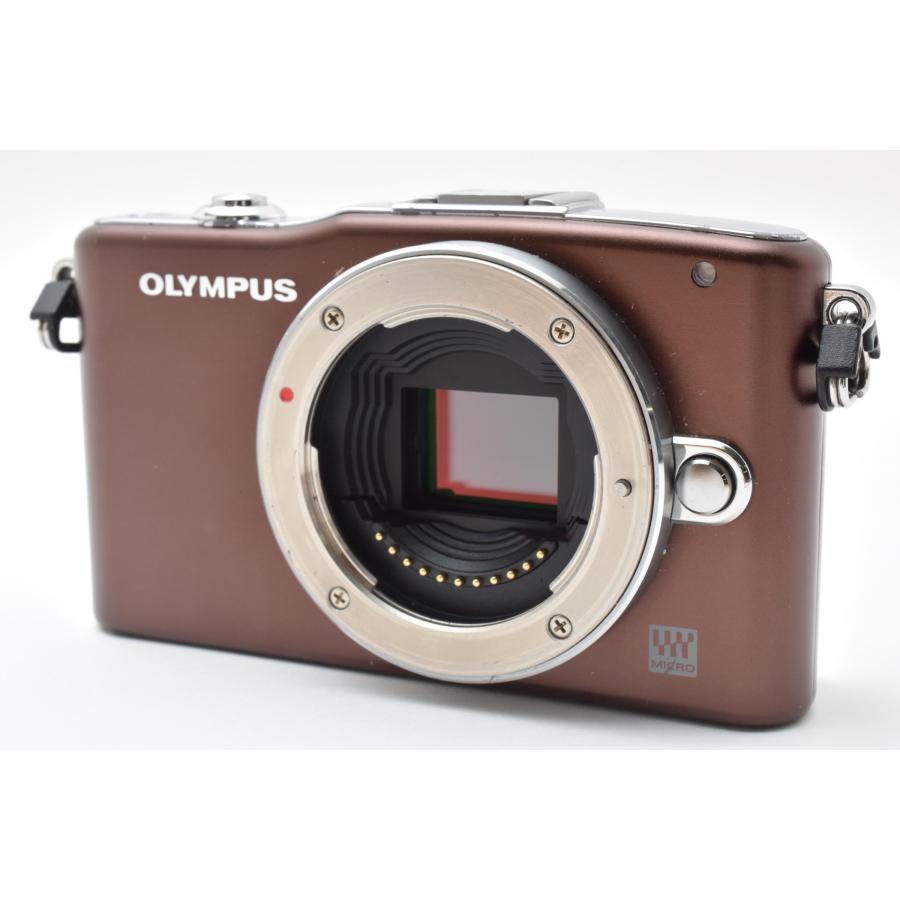 オリンパス（OLYMPUS） Olympus PEN mini E-PM1 ブラウン ボディ 1230