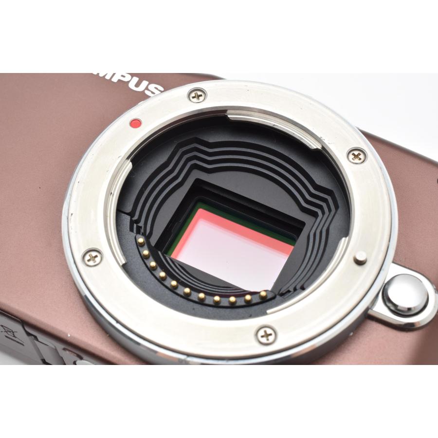 オリンパス（OLYMPUS） Olympus PEN mini E-PM1 ブラウン ボディ 1230