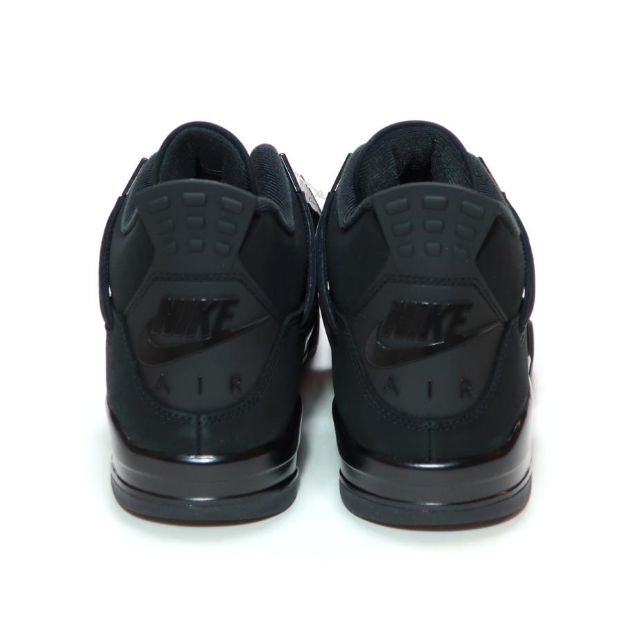 エア ジョーダン 4 NIKE AIR JORDAN RETRO BLACK CAT BLACK/BLACK-LT