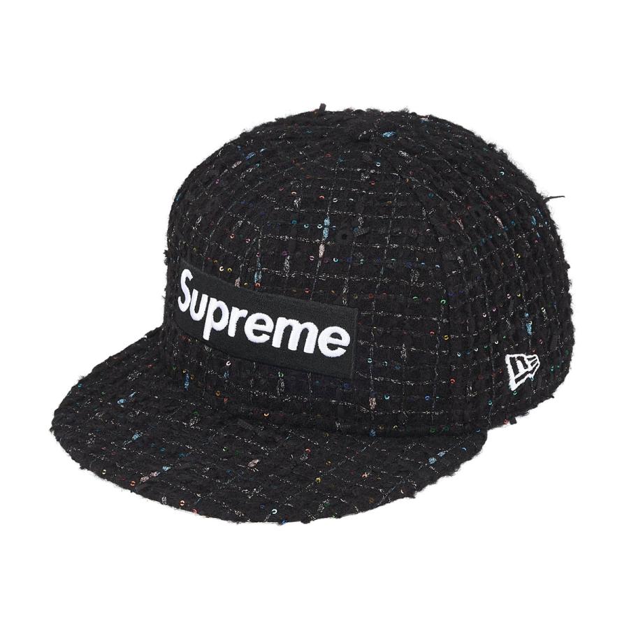 Supreme（シュプリーム） 25FW Supreme Boucle Box Logo New Era Black