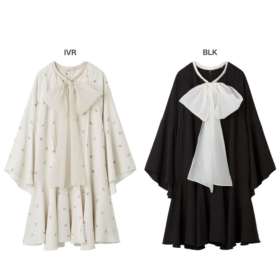 CELFORD（セルフォード） SALE50%OFF ビッグリボンフレアワンピース