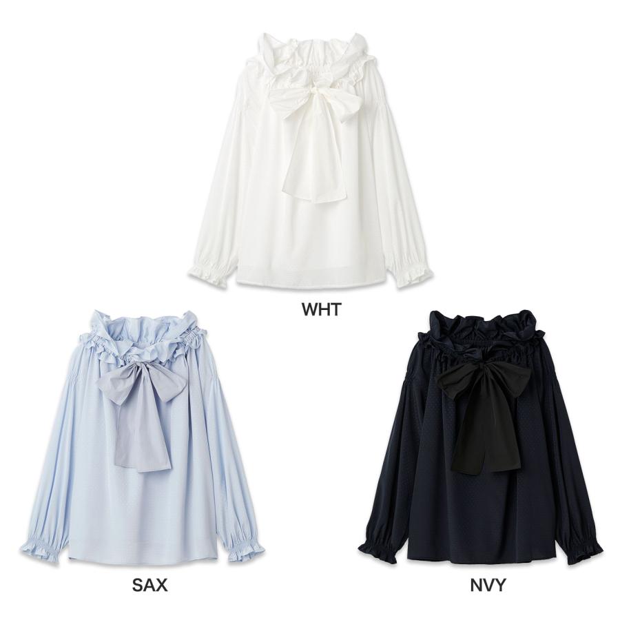 CELFORD（セルフォード） (予約) 洗える ビッグリボンスモックブラウス