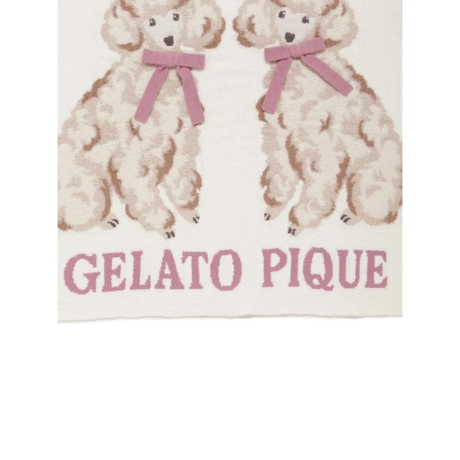 gelato pique（ジェラートピケ） プードルジャガードブランケット