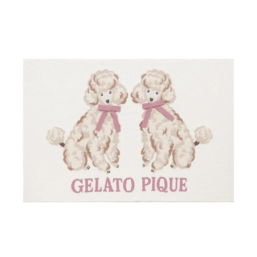 gelato pique（ジェラートピケ） プードルジャガードブランケット