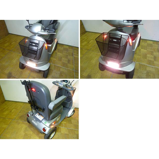 中古】アテックス セリオ SBT40 遊歩パートナー 電動 車いす 前進 0.5