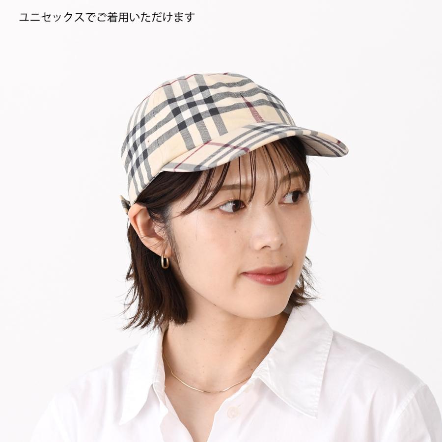 BURBERRY（バーバリー） 帽子 キャップ 8073370 チェック コットン