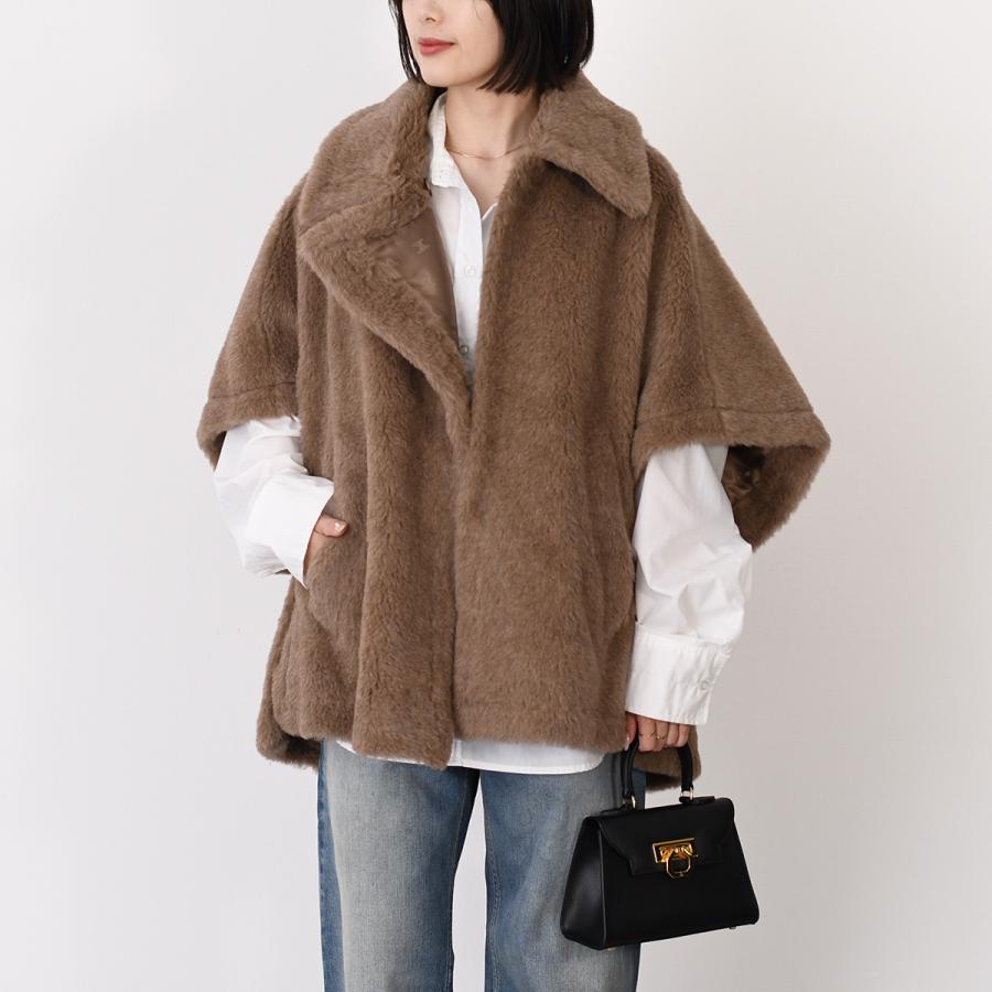 Max Mara（マックスマーラ） ポンチョ TEBE4 テベ テディベア ケープ