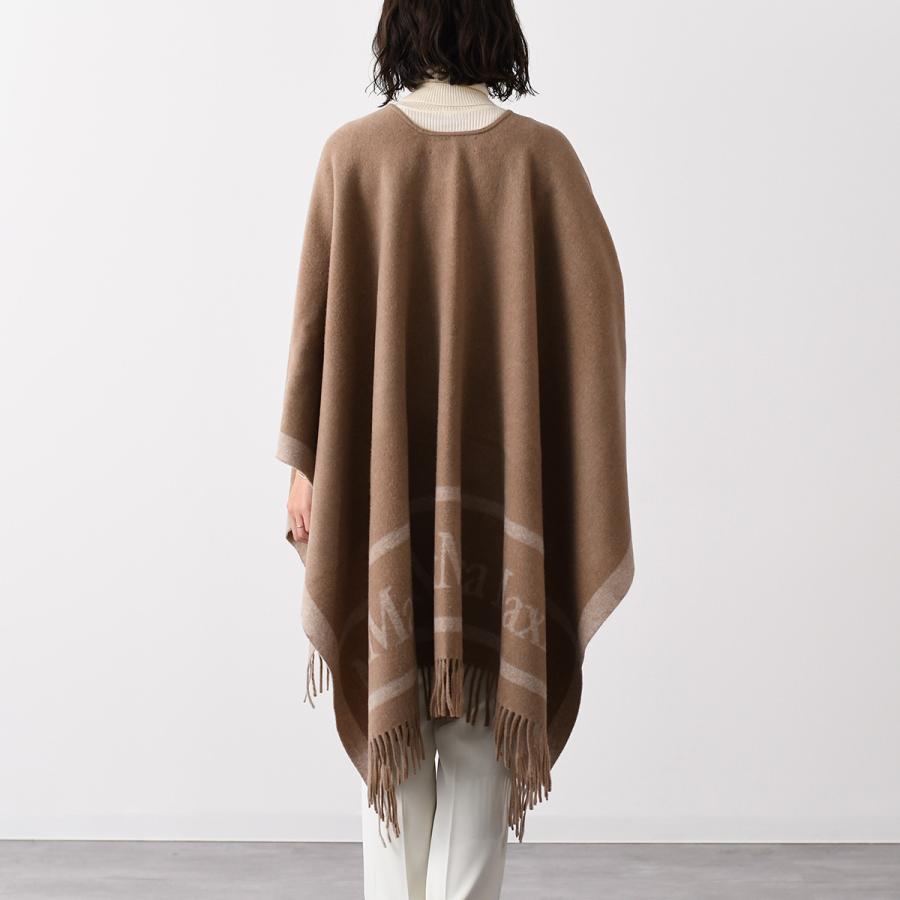 Max Mara（マックスマーラ） ポンチョ ウール ジャカード ケープ