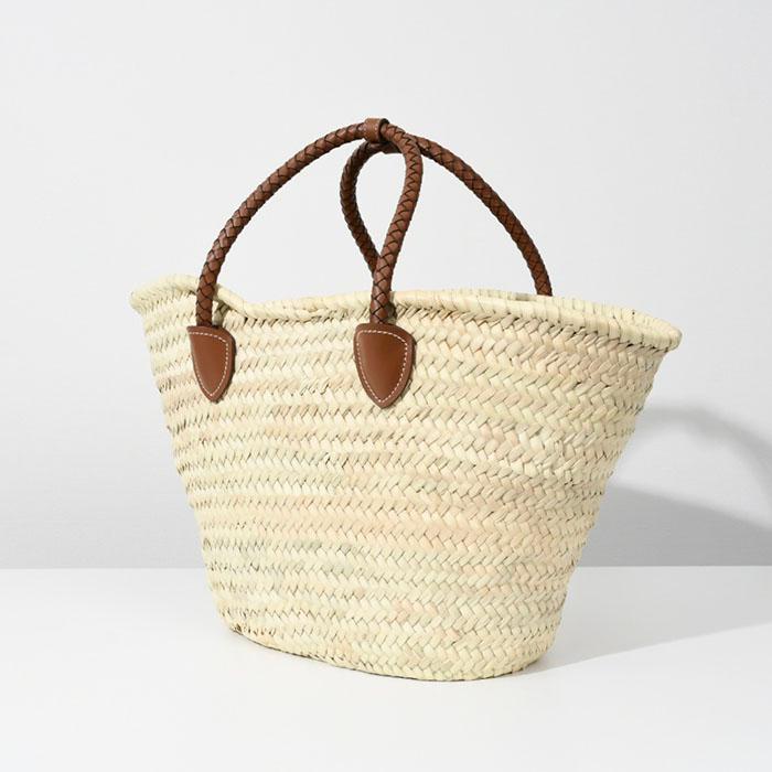 miu miu（ミュウミュウ） かごバッグ バッグ ストロー 鞄 バルメット