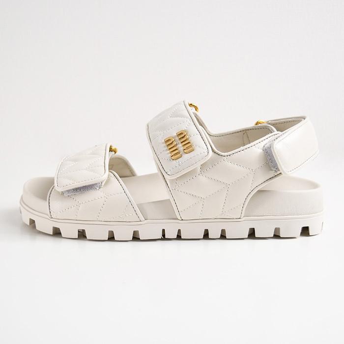 miu miu（ミュウミュウ） シューズ スポーティ マテラッセレザー