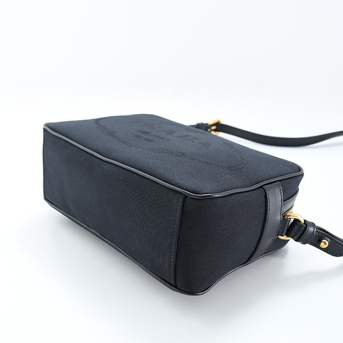 PRADA（プラダ） ロゴ ジャガード ナイロン カメラバッグ 1BH089 UCW