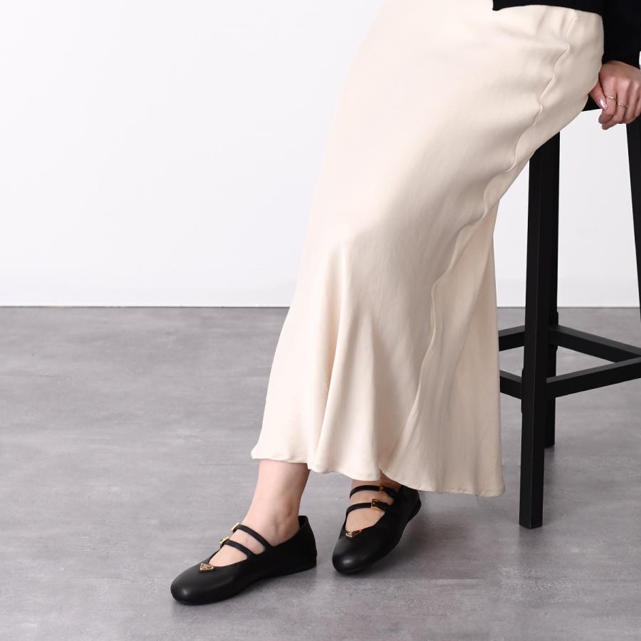 PRADA（プラダ） フラットシューズ バレエシューズ ナッパレザー