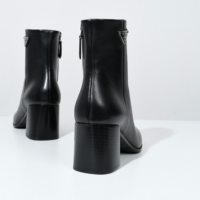 PRADA（プラダ） ブーティー 靴 レザー 1T232N 070 ブーツ BLACK