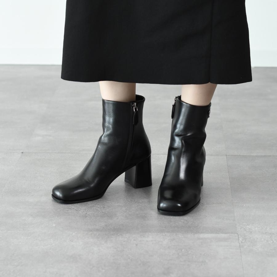 PRADA（プラダ） ブーティー 靴 レザー 1T232N 070 ブーツ BLACK