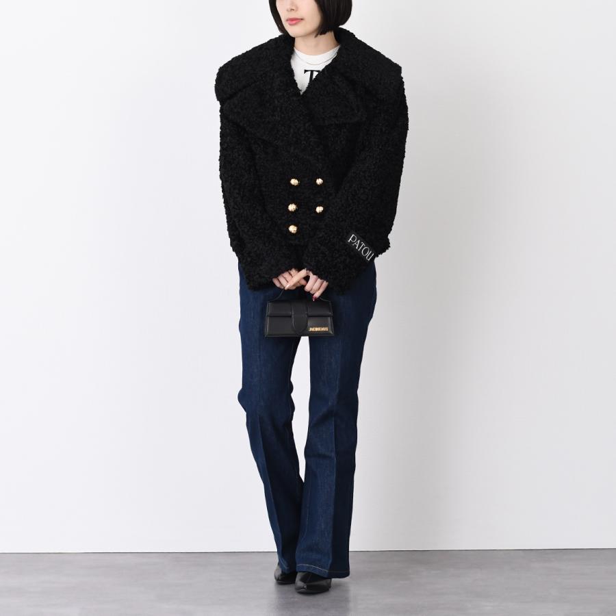 PATOU（パトゥ） アウター リサイクルフェイクファー クロップド