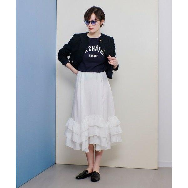 allureville（アルアバイル） ファンシーツィードクルーネック