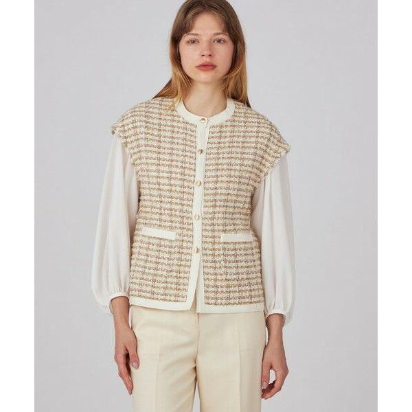 TOMORROWLAND（トゥモローランド） ニットコンビツイード フレンチ