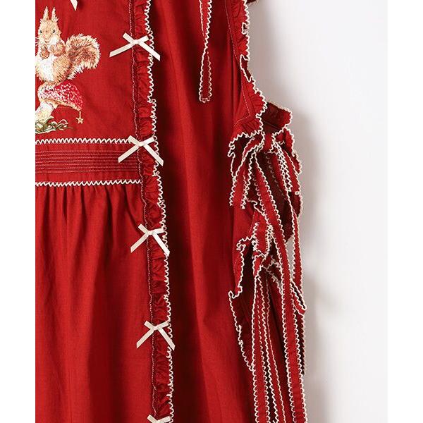 PINK HOUSE（ピンクハウス） ウィンターフォレストトリート刺繍