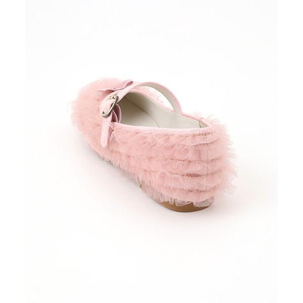 PINK HOUSE（ピンクハウス） ソフトチュールフリルバレエシューズ