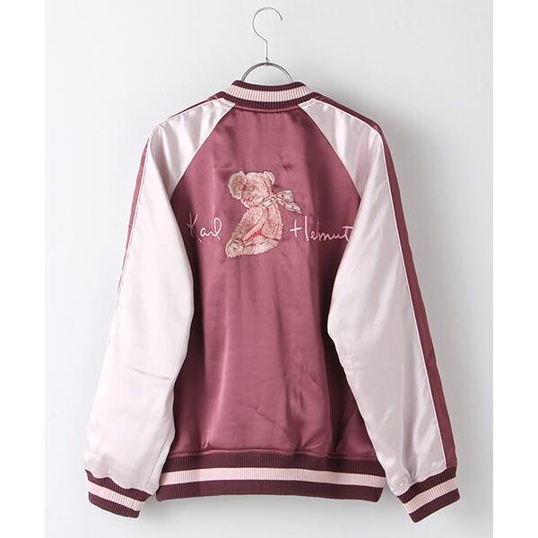 PINK HOUSE（ピンクハウス） 桜テディ刺繍入りスカジャン : タカシマヤ