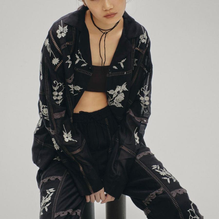 TODAYFUL Embroidery Patchwork Shirts エンブロイダリーパッチワーク