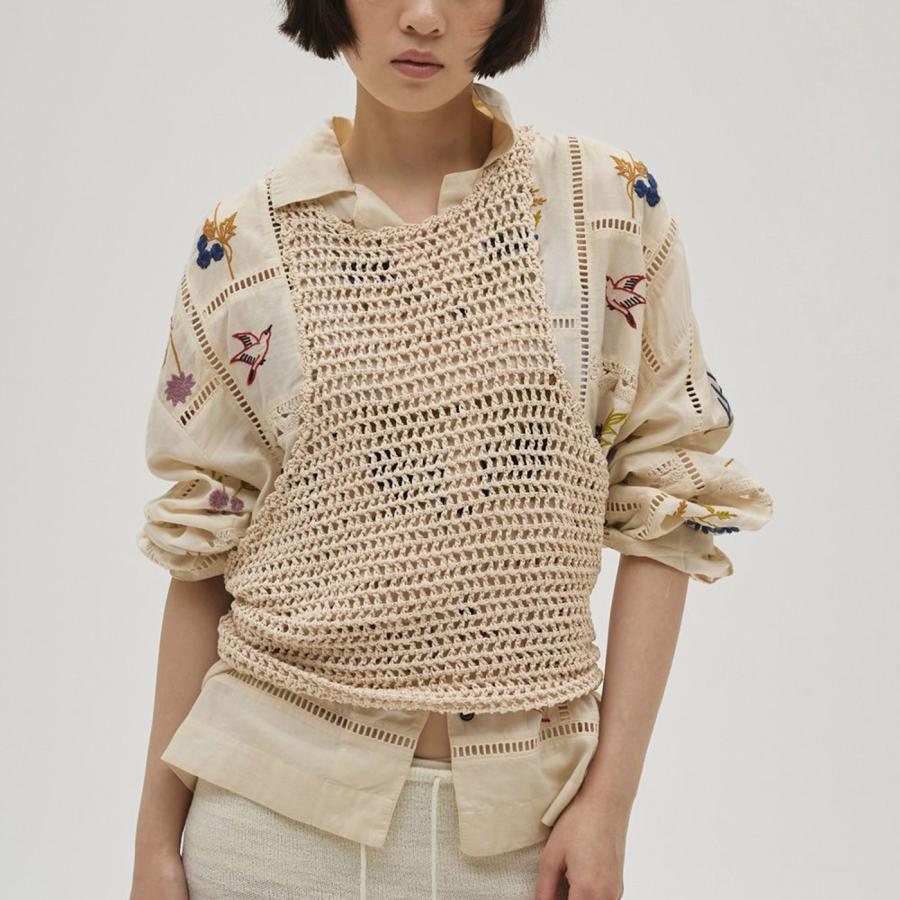 TODAYFUL Embroidery Patchwork Shirts エンブロイダリーパッチワーク
