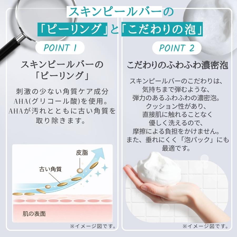 サンソリット スキンピールバーAHA 緑 135g : セラフィーネット Yahoo