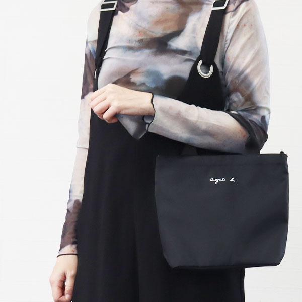 agnes b.（アニエスベー） アンファン バッグ トート ロゴハンドバッグ