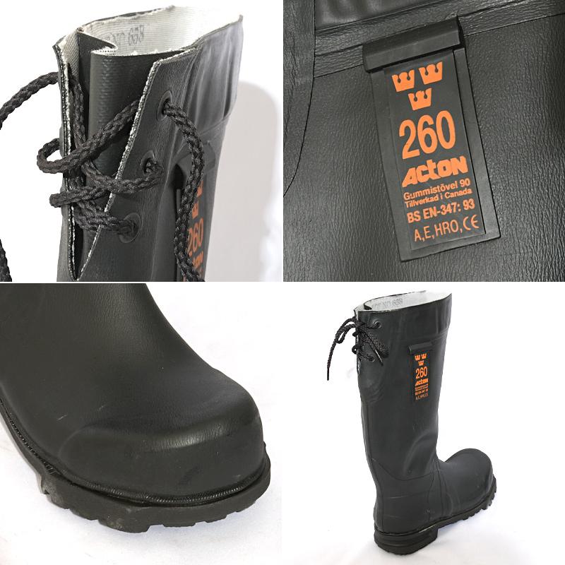 スウェーデン軍 M-90 防寒 ラバーブーツ ライナー付 ミリタリーブーツ