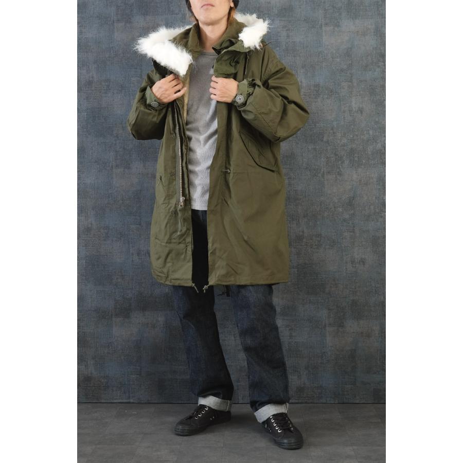 米軍 M-65 フィールドパーカー アクリルファー デッドストック