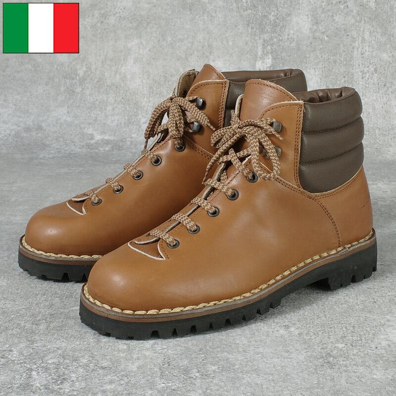イタリア軍 EI レザー マウンテンブーツ TREEMME ブラウン デッド