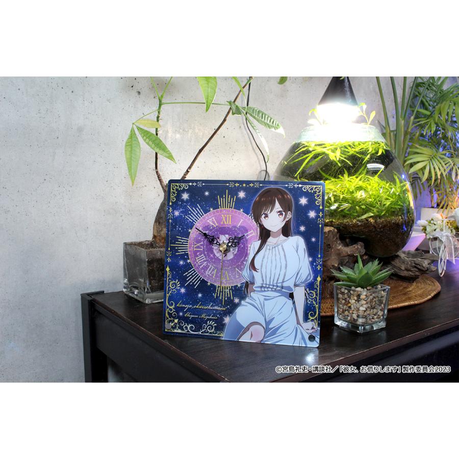 彼女、お借りします アクリル置時計【水原千鶴】 : しーぷらショップ