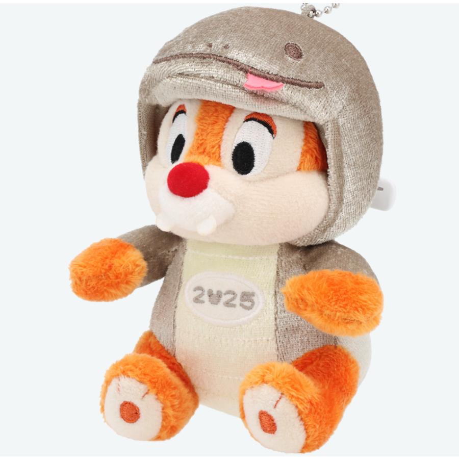 東京ディズニーリゾート限定 ぬいぐるみバッジ チップ & デール 2025