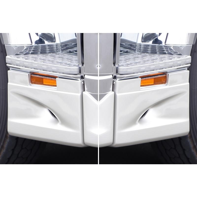 ふそう ファイター ワイド用エアロ フロントハーフスポイラー