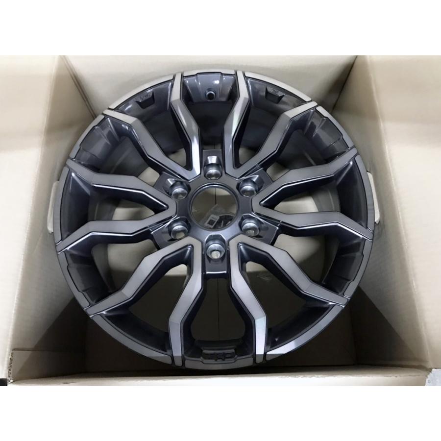 ハイラックス GUN125 GRアルミホイールチタニウムグレー 18インチ×8J