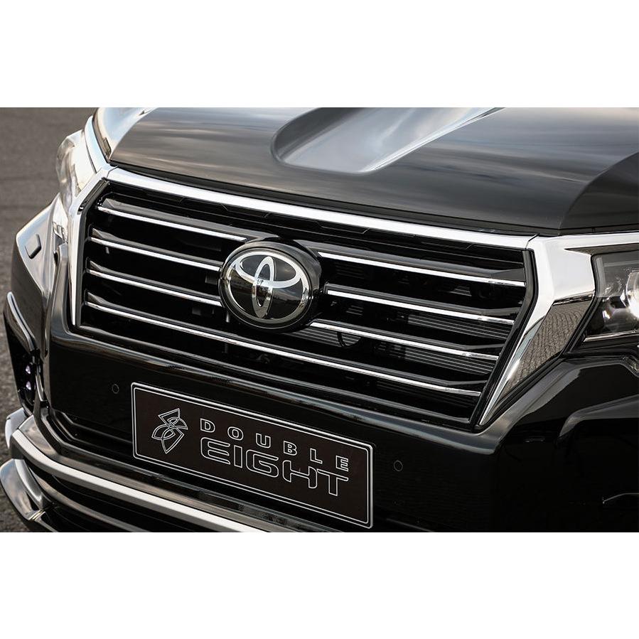 ランドクルーザープラド150系後期【2017/9〜】 フロントグリル未塗装