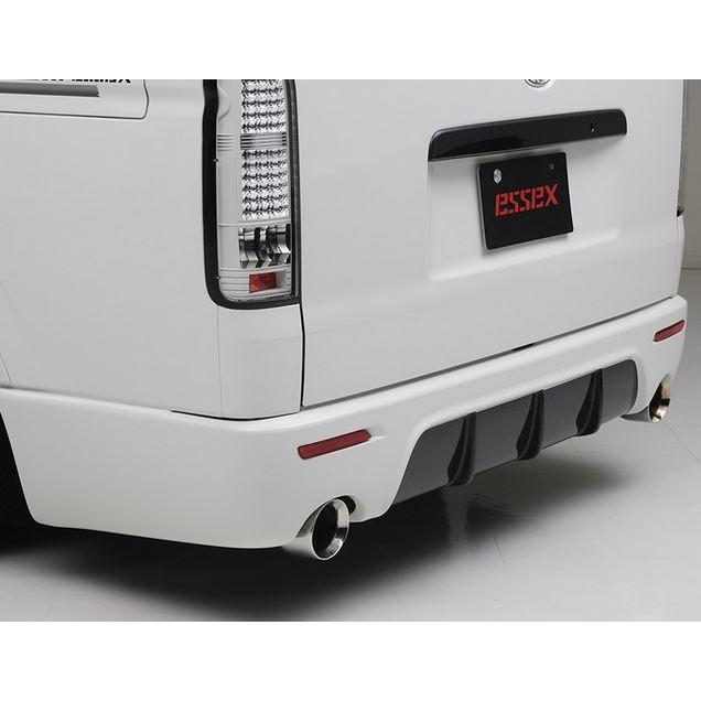 200系ハイエース1〜7型ナロー標準ボディ】リアバンパースポイラーVer2