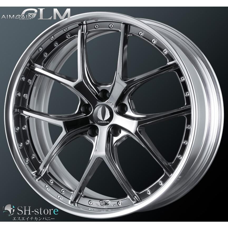タイヤホイールセットAIMGAIN-GTM(エイムゲイン2P)21インチ【厳選輸入