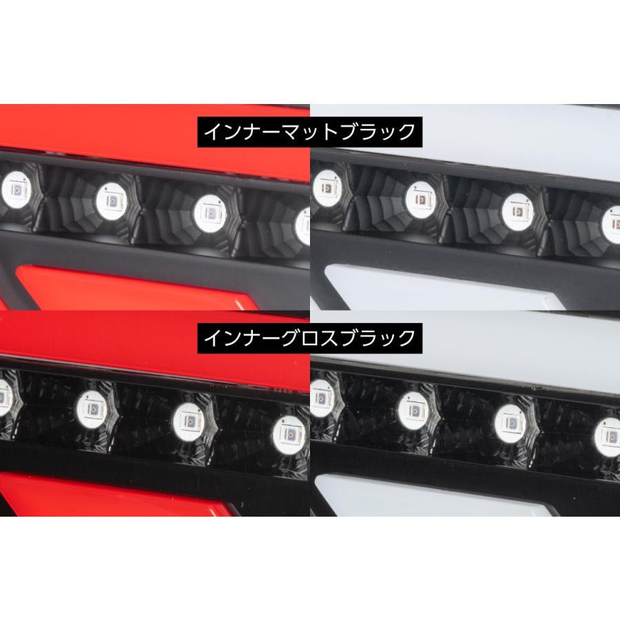 LEDテールランプ【ライトスモークレンズレッドバー】E00166 JB64W