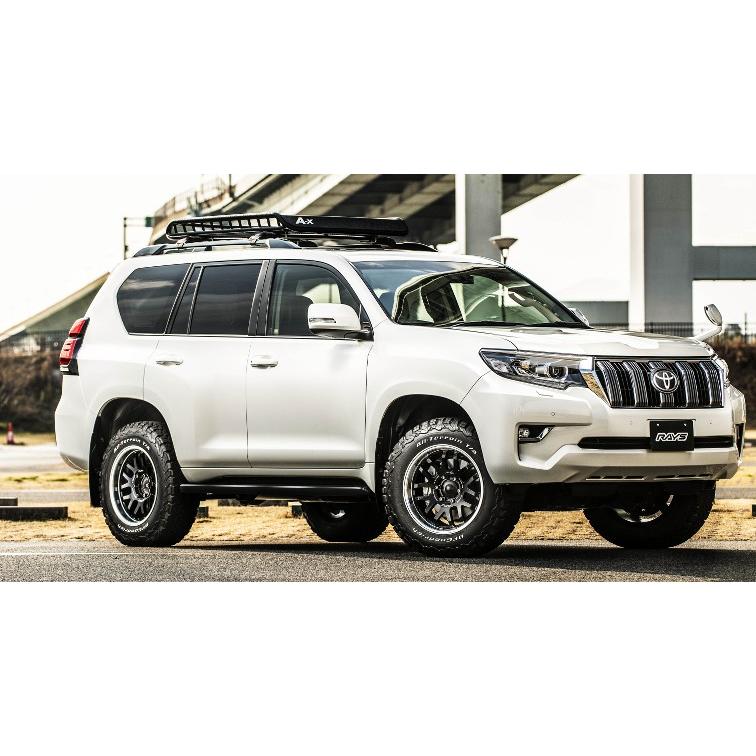 レイズ A・LAP07X ブラックリムDC 18インチ【265/60R18ホイールタイヤ