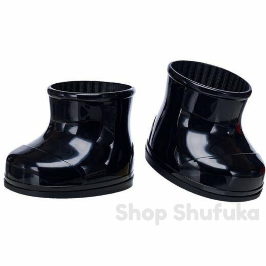 ビルドアベア 長靴 レインブーツ 黒 足サイズ 9.5cm ぬいぐるみ