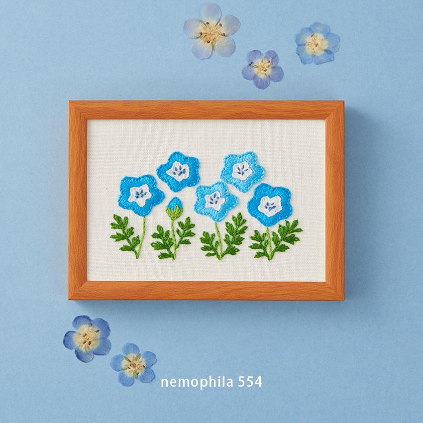 戸塚刺繍キット フレームキット ワイルドフラワー | ミモザ ローズ