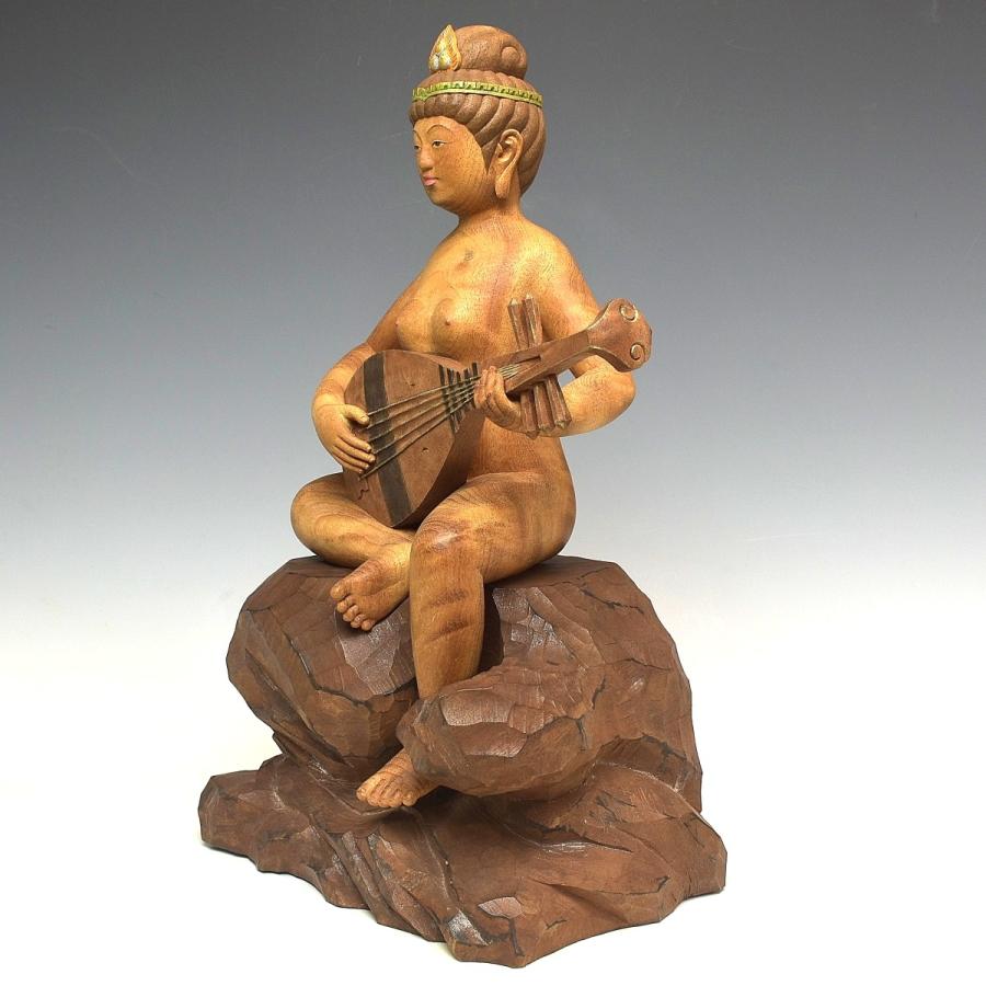 赤札閉店セール❗️【ギャラリー三益】古美術 唐三菜女官座像