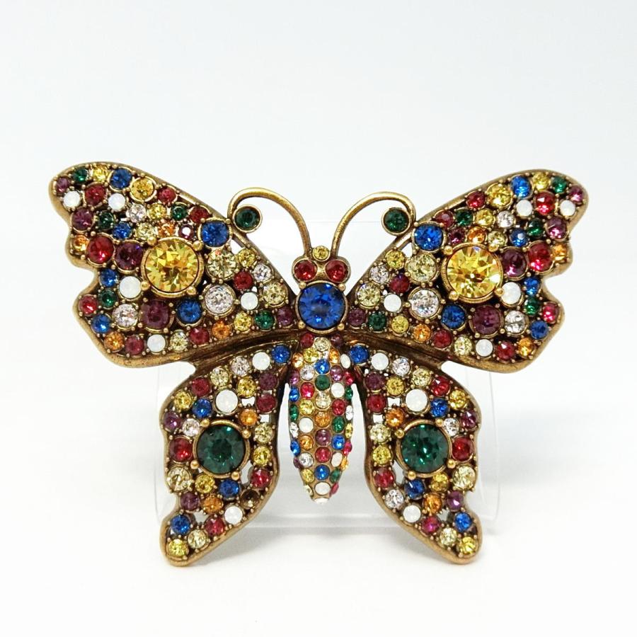 GUCCI（グッチ） 【送料無料】グッチ バタフライモチーフ ブローチ