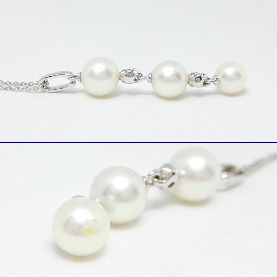 TASAKI（タサキ） 【送料無料】タサキ 田崎真珠 TASAKI K18WG アコヤ