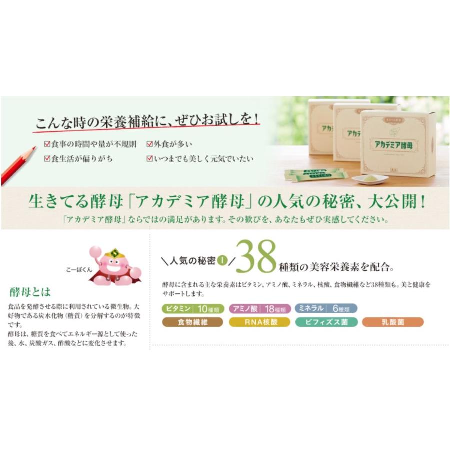 アカデミア酵母 お試し15包 ビフィズス菌 乳酸菌 箱なし特価 賞味期限