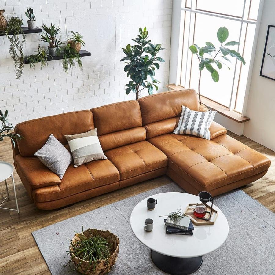 関家具 シェーズロングソファ 幅240cm 高級感 上質 ハイセンス 重厚感